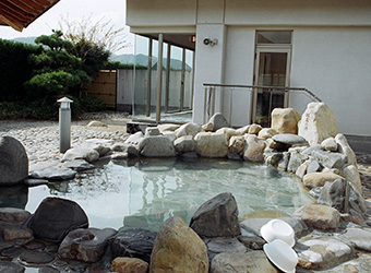 朝霧の湯 露天風呂